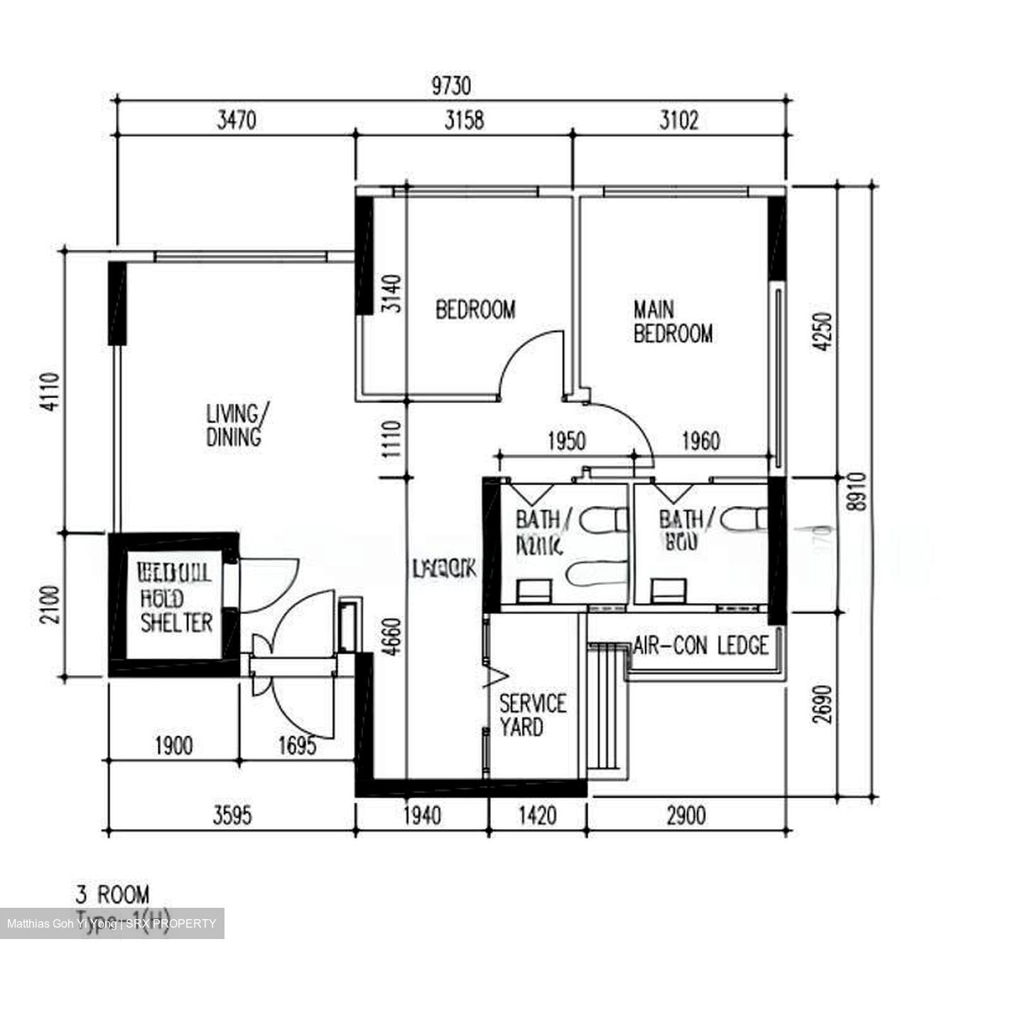 Blk 109B Eastglen @ Canberra (Sembawang), HDB 3 Rooms #630168311